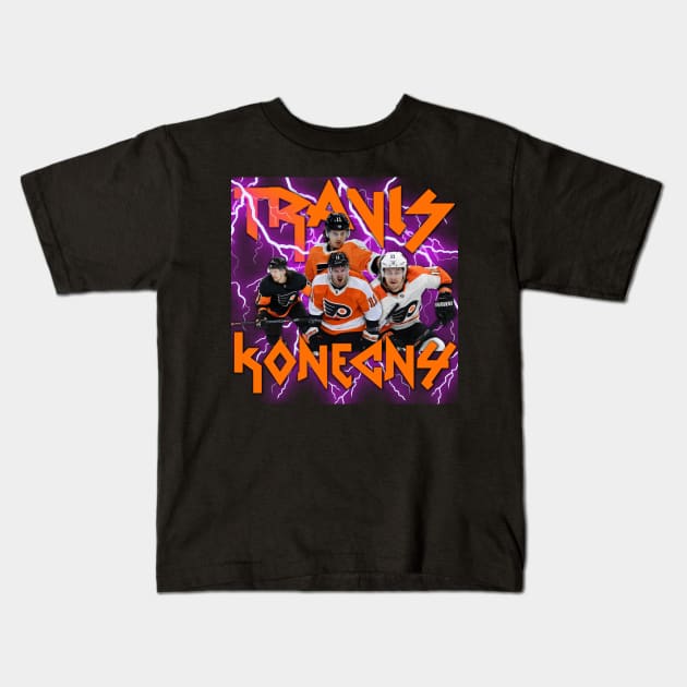 Travis Konecny Heavy Metal Kids T-Shirt by Schuylkill Punch